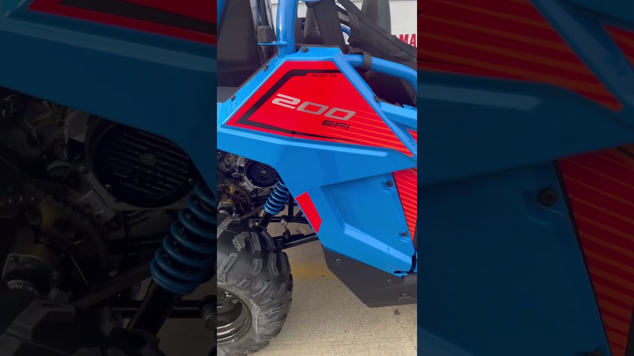 Unboxing du RZR 200 Troy Lee Designs 