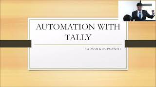 Automating Tally with Python & AI | Dr. Saurabh Maheshwari & CA AVSK Kushwaha | AI Summit 2026