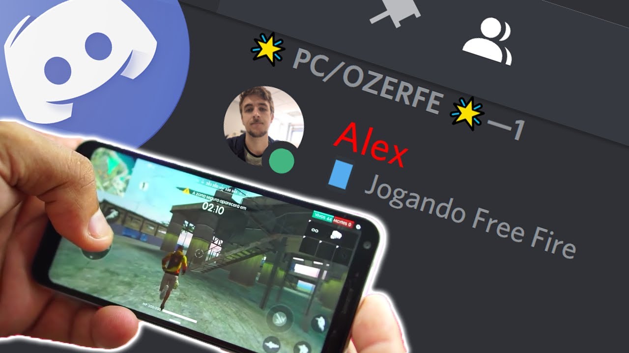 Como usar discord basico pra jogar free fire 