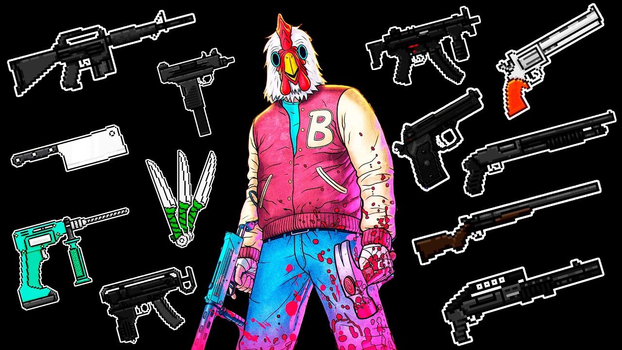 HOTLINE MIAMI - TODAS LAS ARMAS