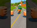 Poppy Playtime Cars VS BOLLARD SPIKEC Wolverine Fist Crash in BeamNG.drive #beamngdrive #shorts #car