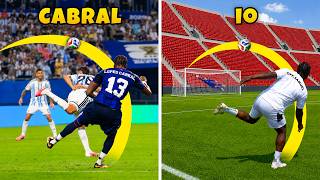 I Recreate 1 World Cup 2026 Goal For Every Letter