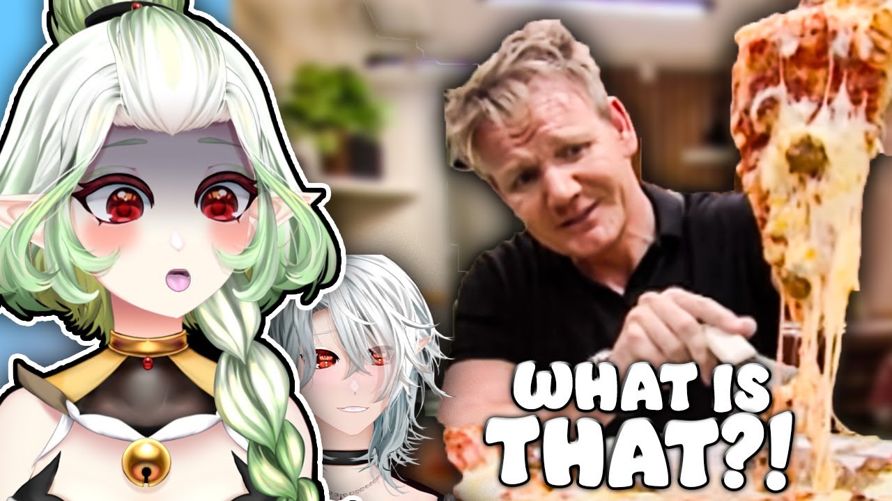 THAT'S THIN CRUST PIZZA?? | VTubers Reacts | Gordon Ramsay Kitchen Nightmares