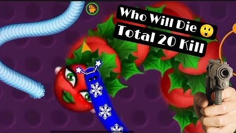 Worms Zone - Total 20 Killing 🐍🤘 || Wormate Killing Tips || Worms Zone Trick || 96 Saif