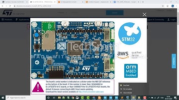 Over The Air (OTA) firmware update demo using AWS cloud