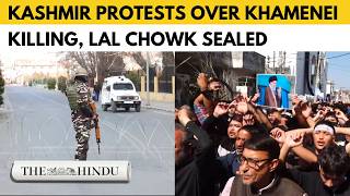 Srinagars Lal Chowk Barricaded As Protests Erupt Over Killing Of Khamenei