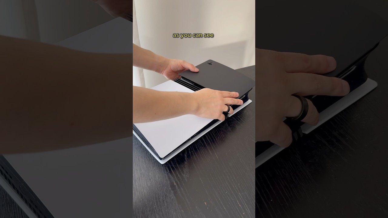 К сожалению, лицевые панели PS5 Slim не подходят для PS5 Pro 