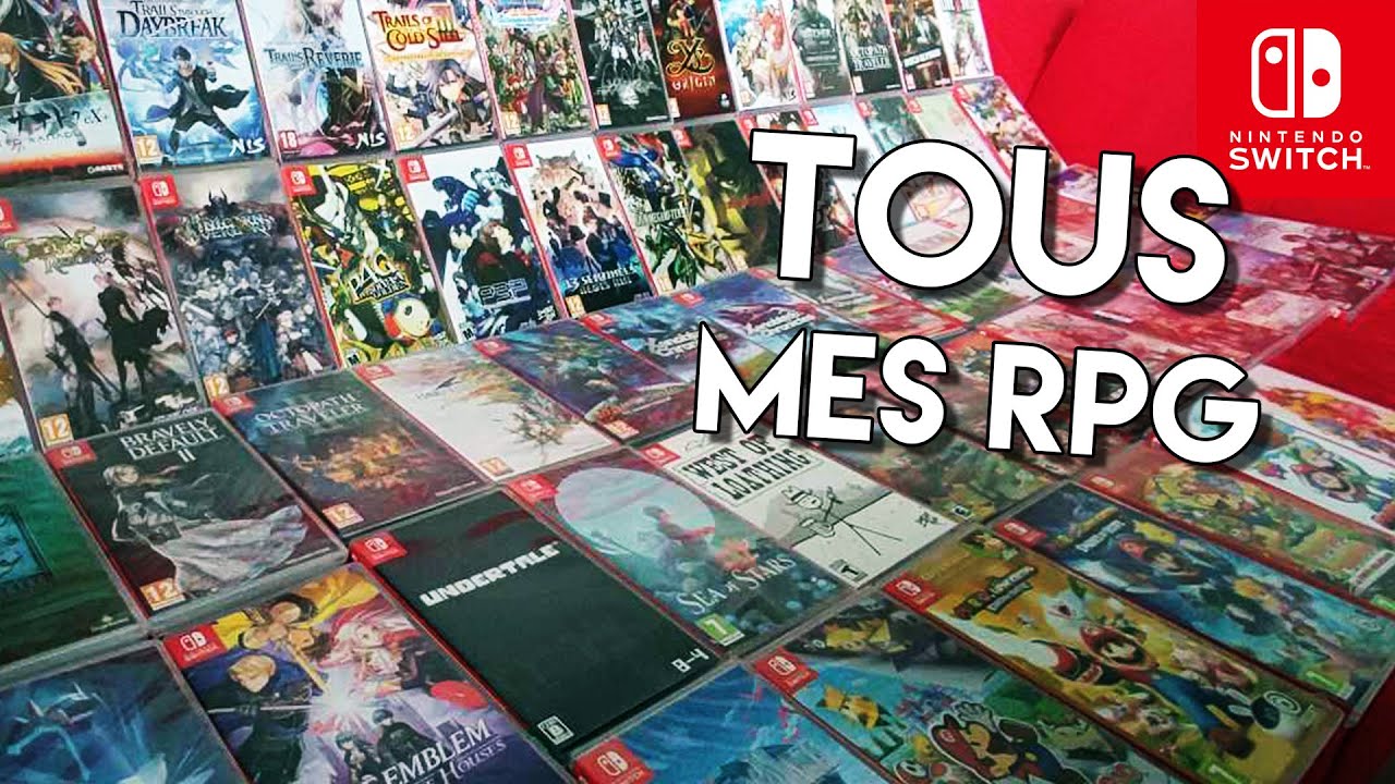 Ma Collection de RPG Switch