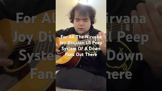 For All The Nirvana Joy Division Lil Peep System Of A Down Fans Out There #grunge #goth #emo #metal