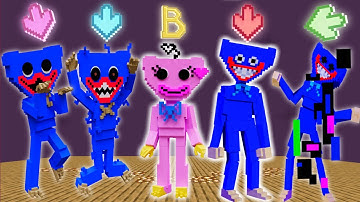 FNF Character Test | Gameplay VS Minecraft Animation | All Huggy Wuggy Test