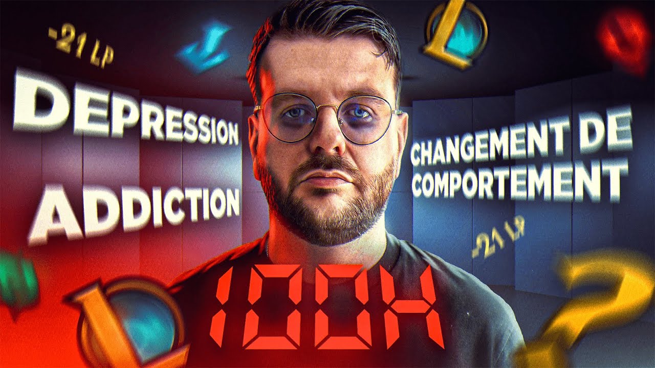 J’AI ENCHAÎNÉ 100H DE RANKED SUR LEAGUE OF LEGENDS ! VOILÀ CE QU’IL S’EST PASSÉ !