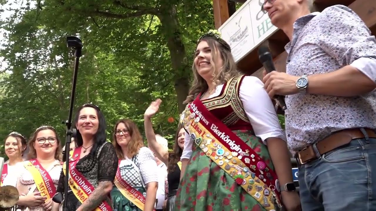 Eröffnung Annafest Forchheim am 26.07.2024