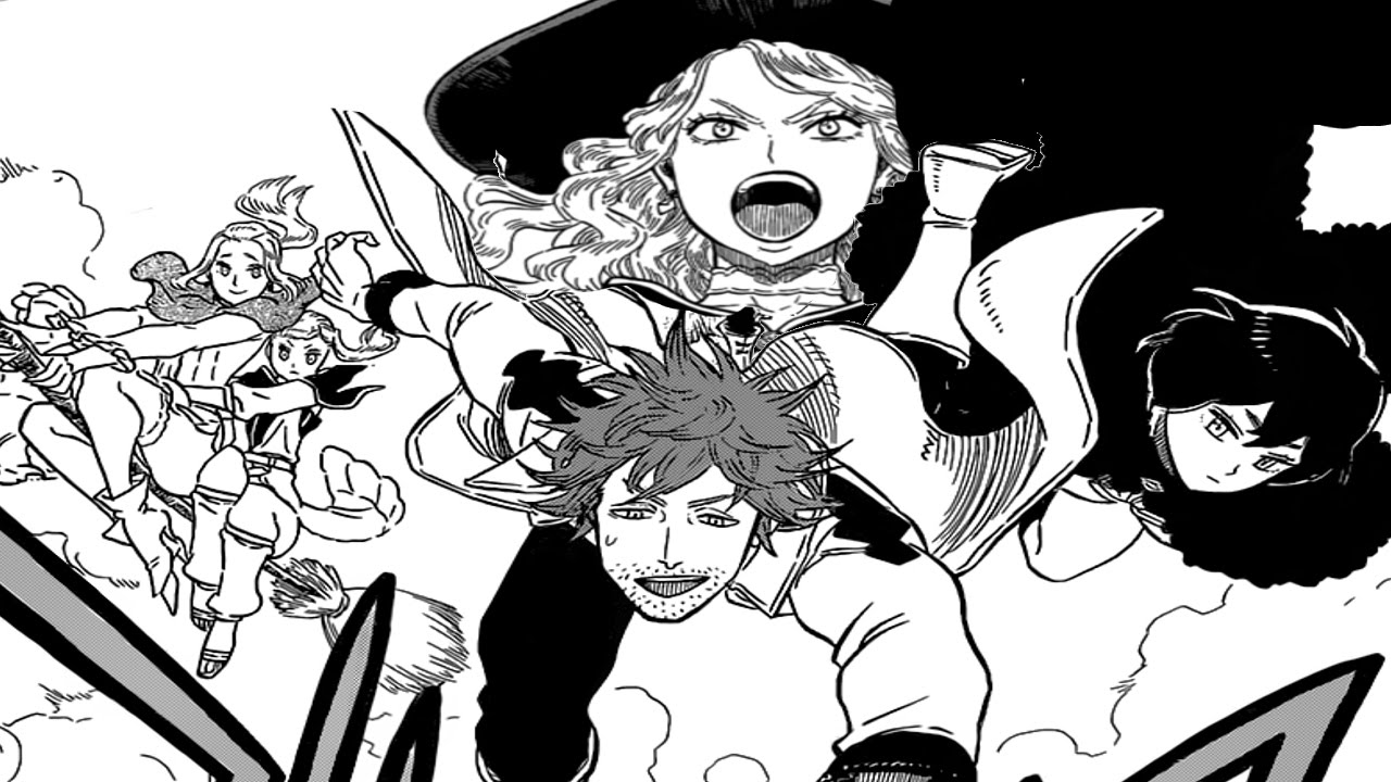 Карта мира черный клевер