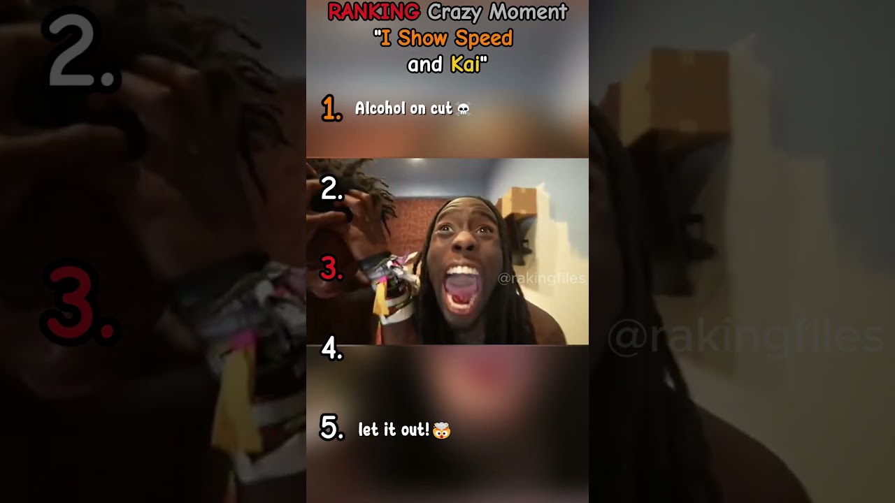 WILD Moment w/ Speed & Kai 😱 Comment Your Favorite! 