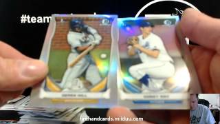 2014 Bowman Draft Jumbo Baseball 8 Box Case Break #1 ~ 12/10/14