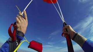 first cutaway!! skydiving malfunction