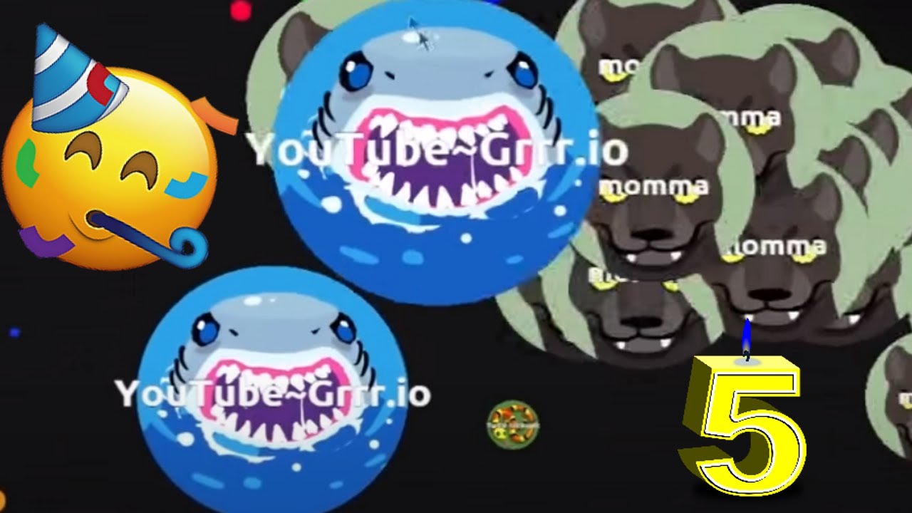 Agar.io - 5 Years Of Grrrio (2015-2020) Birthday Compilation 🥳🐐 Agario