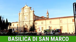FLORENCE ITALY : THE SECRET BEAUTY OF BASILICA DI SAN MARCO / E Tells Vlogs