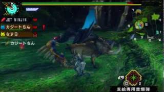 MHP3 HD.Ver ブランク克服動画　ナルガクルガ戦 screenshot 4