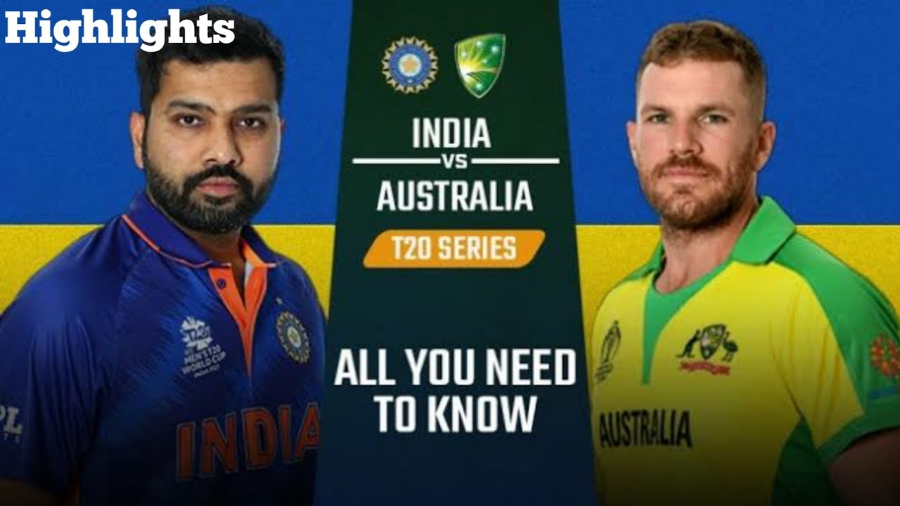 India vs Australia T20 match Highlights, Gameplay