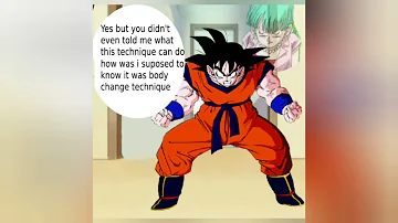 Goku and Bulma body swap episode 2