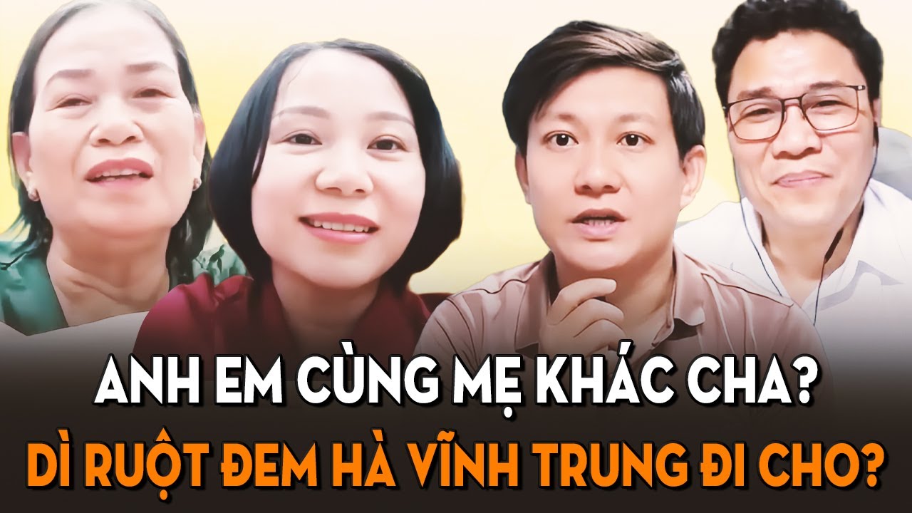 Tuấn Vỹ kết nối chị gái nghi Hà Vĩnh Trung là anh trai cùng mẹ khác cha, khi xưa là dì đem đi cho