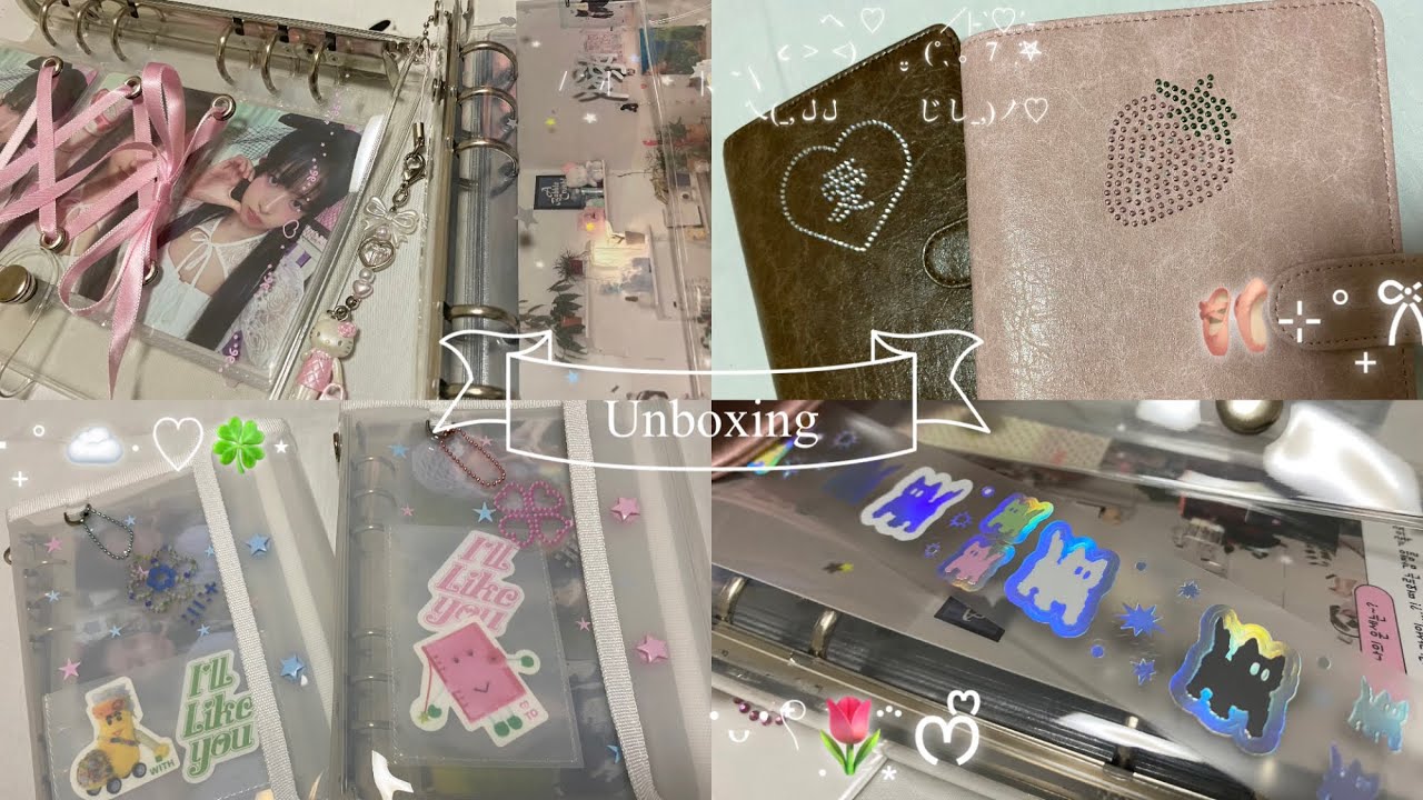 【vlog】韓国作家様🍓のバインダーで超絶可愛いトレカ収納︎💫⭐︎/大量購入🛒/illit/IVE/レイちゃん/推し活/社会人オタク/unboxing/韓国雑貨
