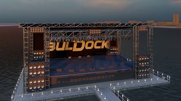 BulDock - Modular Floating Pontoon Dock | Floating Stage Project