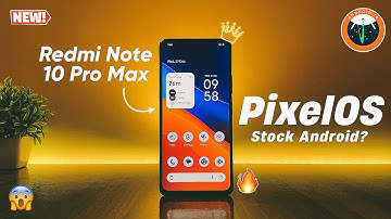 PixelOS Android 14 | Redmi Note 10 Pro | MIUI Camera | Stock Android?