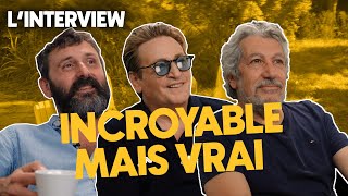 L'INTERVIEW  Alain Chabat, Benoît Magimel et Quentin Dupieux pour INCROYABLE MAIS VRAI