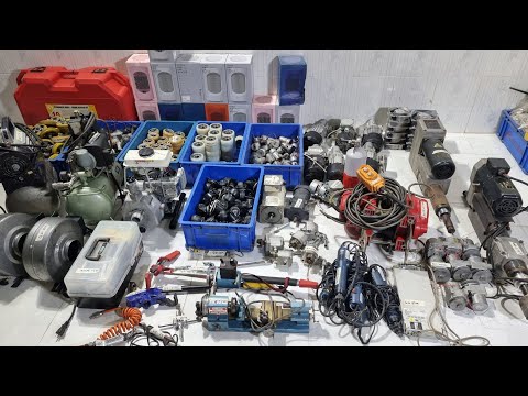 Video HÀNG BÃI:MÁY TIỆN MINI.MÁY PHAY .MÁY NÉN KHÍ. TỜI... - youtube