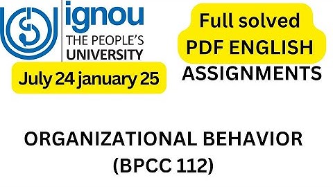 BPCC-112 SOLVED ASSIGNMENT 2024-25 HINDI|| bpcc112 solve assignment ignou