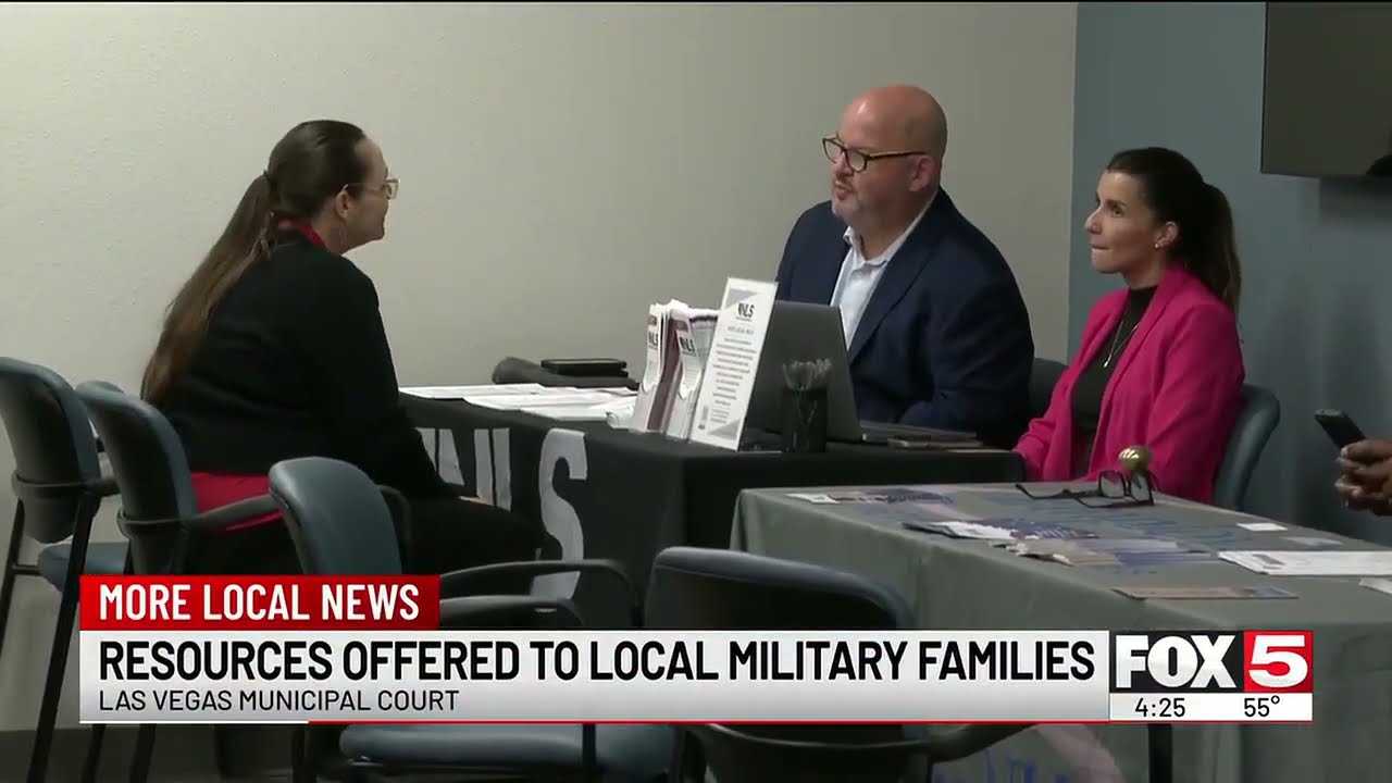 FOX 5 Las Vegas - Resources Offered To Local Military Families