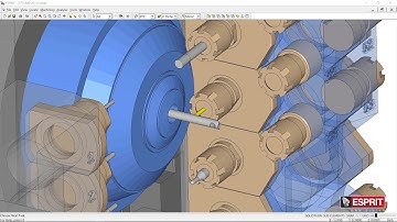 Tsugami SS327-5AX  Demo with ESPRIT