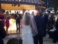 Vicki + Marvin's Wedding - Walking Down the Aisle