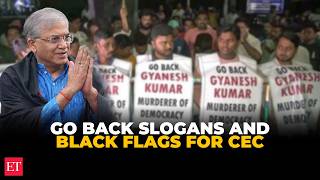 ‘Go back!’ CEC Gyanesh Kumar faces black flag protest at Kalighat over Bengal voter list row