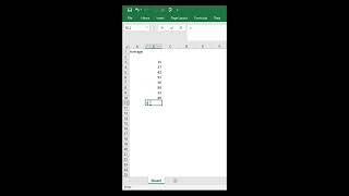 How to Use AVERAGE in Excel (Quick Tip)