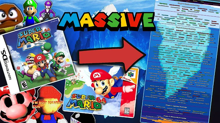 this Tremendous Super Mario 64 & 64 DS Iceberg