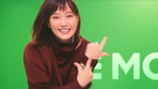 本田翼、ワインレッドのワンピでキレキレダンス＆決めポーズ！　「LINEモバイル」新CMが公開