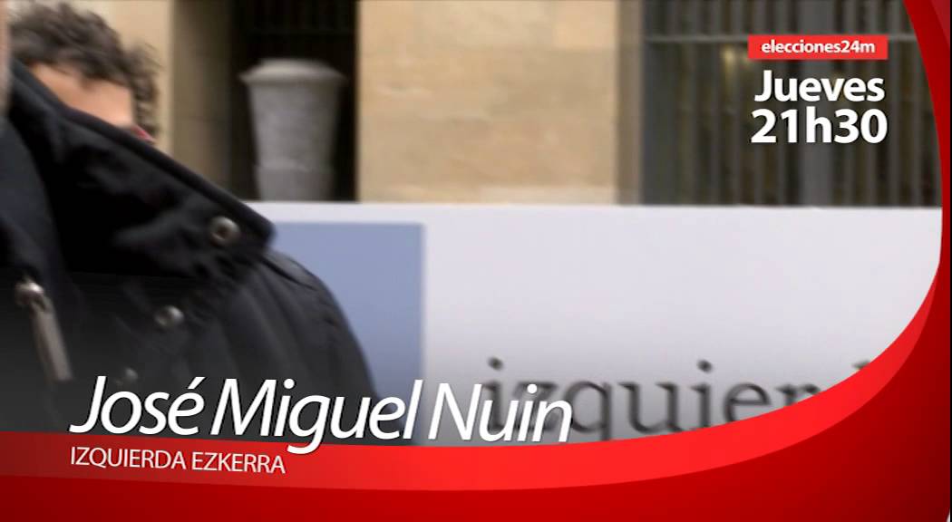 PROMOCIÓN PROGRAMA ENTREVISTA CON JOSÉ MIGUEL NUIN - IZQUIERDA EZKERRA - NAVARRA TELEVISIÓN