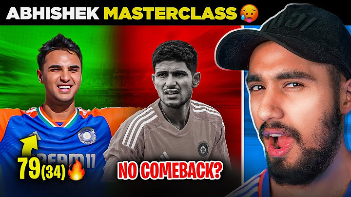 WOW! Abhishek Sharma SMASHES 79(34) 🤯 - Is Shubman OUT of T20Is? | IND vs ENG