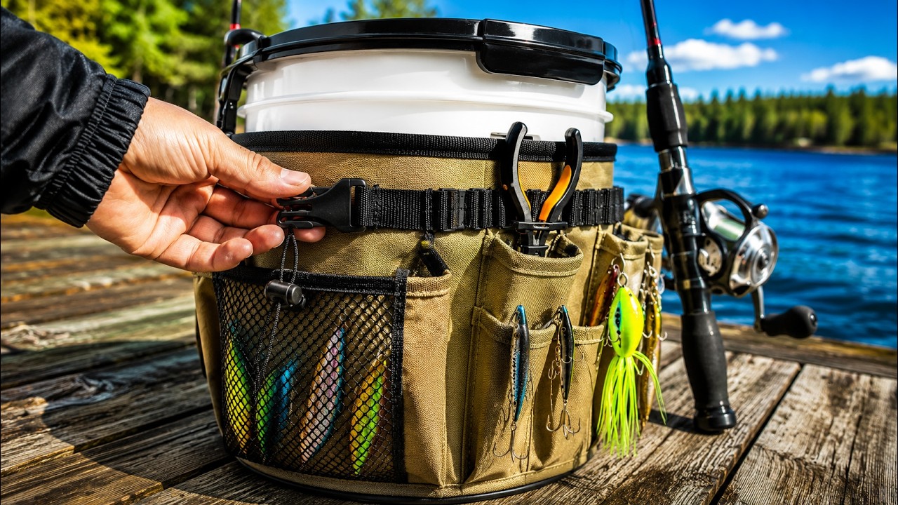 best fishing accessories for PLUSINNO 264pcs Kit, Organized Tackle Box with Tackle Included, Fishing Weights Sinkers, Jig Hooks, Swivels, Beads Combined into 10 Rigs, Fishing Gear Set Bass Trout : Sports and more in a portable tackle box for freshwater and saltwater fishing. Best Fishing Gear - Top
