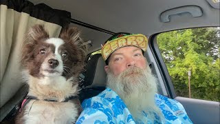 Hiking 🥾 with my dog 🐕 Bella