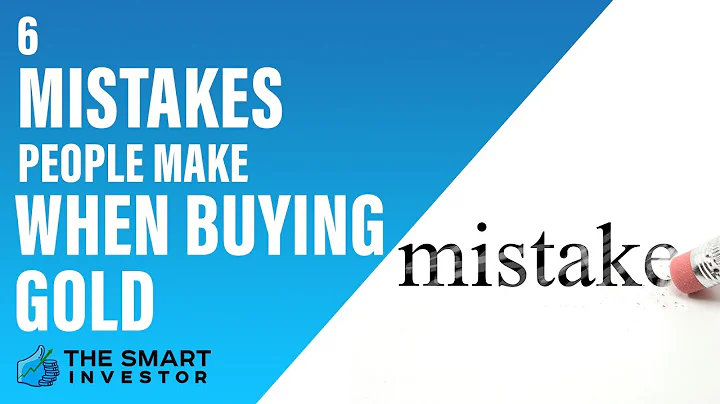 6 Mistakes People Make When Buying Gold
