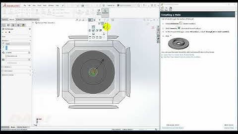 SOLIDWORKS Tutorial "Introduction to SOLIDWORKS (My first part)" (01/10)