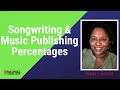 Songwriting and music publishing percentages