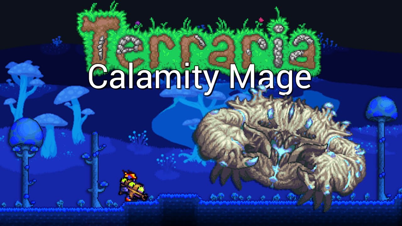 Crabulon vs Acid Gun!  Terraria: Calamity Mage - Episode #5 