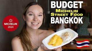 Bangkok's budget food 🇹🇭 Michelin Food Vlog Thailand 2024