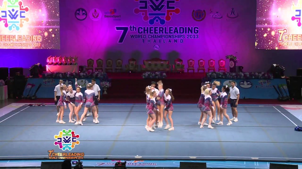 cwc 2013 DAY2 CHEER ALL FEMALE UNITED KINGDOM - YouTube