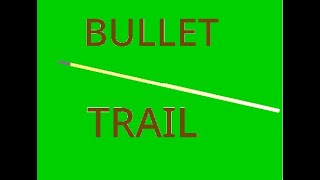 How To Add A BULLET TRAIL on Scratch